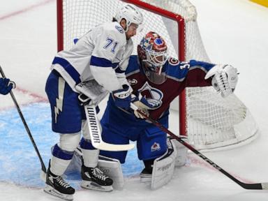 Nikita Kucherov scores first goal to ignite early flurry, Tampa Bay beats Colorado 5-2