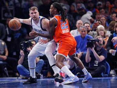 Gilgeous-Alexander scores 39 as Thunder beat Mavericks 118-104, advance to NBA Cup semifinals