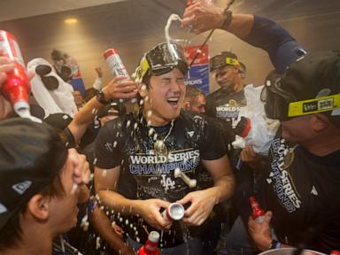 Japan celebrates as Shohei Ohtani, Yoshinobu Yamamoto win World Series with Dodgers