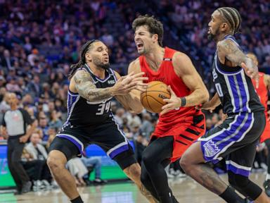 Deni Avdija scores 26 points to lead Trail Blazers in win over Kings