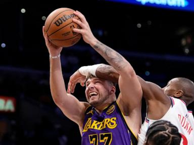 Luka Doncic scores 31 on his birthday, and the Lakers beat the Clippers 106-102 for 5 straight wins