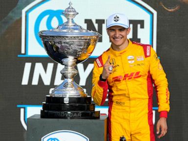 Analysis: Palou remains unflappable -- but slappable -- in winning 3rd IndyCar title