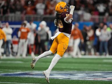 Texas avoids huge upset, beats Arizona State 39-31 in double overtime in Peach Bowl