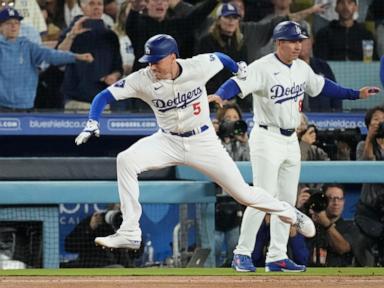 Shohei Ohtani heads to 1st postseason after Dodgers clinch NL West title with a 7-2 win over Padres