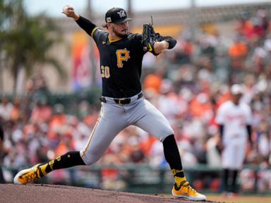 Pirates announce ace Paul Skenes will start on opening day at Miami