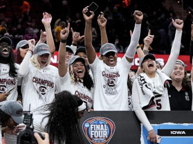 South Carolina ranked No. 1 in women's AP Top 25 preseason poll with UConn, USC, Texas and UCLA next