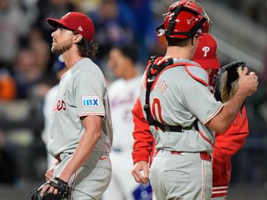 Phillies one loss from elimination after 7-2 NL Division Series loss to Mets