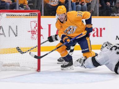 Nick Blankenburg scores in overtime as the Predators beat the Kings 3-2