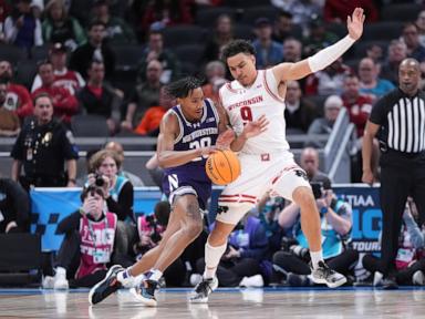 Nolan Winter and John Tonje lead No. 18 Wisconsin over Northwestern 70-63