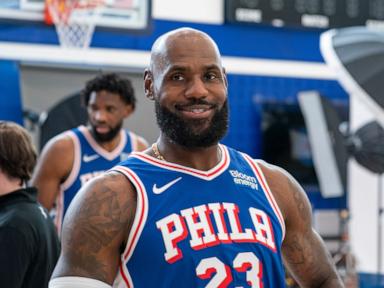 LeBron James on 76ers debut: 'You guys know who I am, right?' Team excited to add him