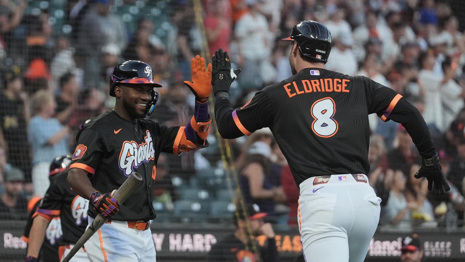 Home runs by Bryce Eldridge, Christian Koss lead Giants past Cardinals 2-1