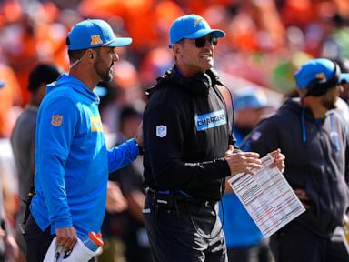 Jim Harbaugh misses part of Chargers' game for treatment of irregular heartbeat