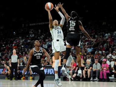 Napheesa Collier scores 23, Courtney Williams 22 to lead Lynx to 98-87 win over Aces