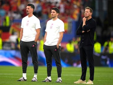 Tearful Germany coach lauds his team's example for German society at Euro 2024