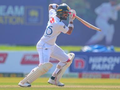 Sri Lanka wins the toss and bats in second cricket test against Australia