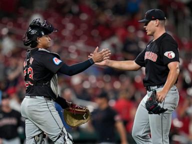 Cleveland Guardians clinch AL Central title when Royals lose to Giants