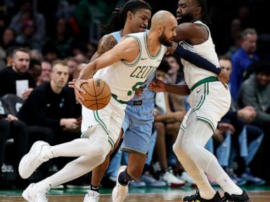 Ja Morant scores 32 to help Grizzlies beat Celtics 127-121 and snap 10-game losing streak in Boston