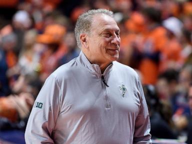 Michigan State's Tom Izzo passes Bob Knight for most Big Ten conference wins