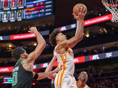 Jayson Tatum's big first half leads Celtics to 123-93 rout of Hawks