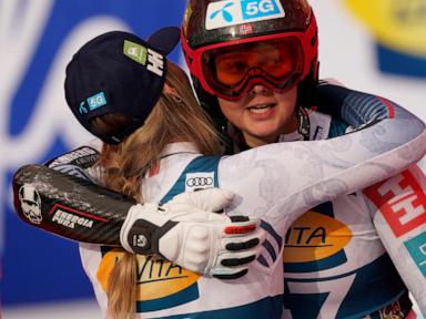 Swiss skier Lara Gut-Behrami gets 1st World Cup win of season. Lindsey Vonn finishes 13th