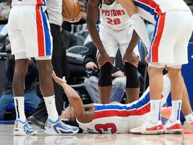 Pistons guard Jaden Ivey broke his leg in collision vs. Magic, according to report