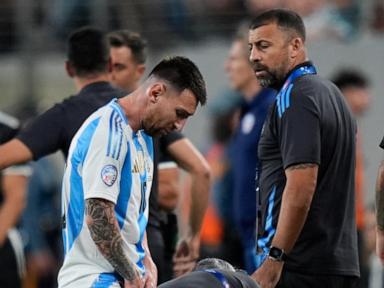 Lionel Messi to rest for Argentina's final Copa America group match against Peru with leg injury