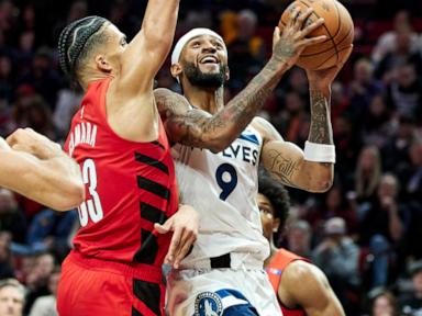 Williams and Grant help Trail Blazers beat Timberwolves 122-108