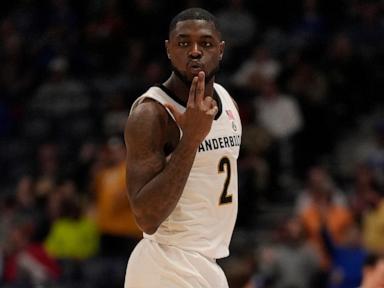 No. 22 Vanderbilt beats No. 25 Tennessee 75-68 to reach SEC semifinals