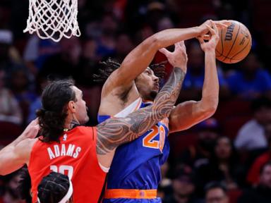 Sengun has 25 points and 14 rebounds as Houston Rockets hold on for 109-97 win over Knicks