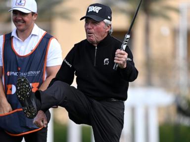 Gary Player is 89 and has a new girlfriend. Nelly Korda has dog sledding in her holiday plans