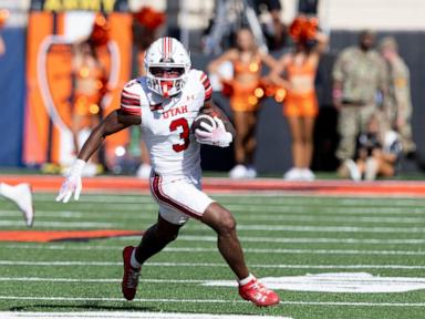 Bernard runs for 182 yards and No. 12 Utah wins Big 12 debut, beating No. 14 Oklahoma State 22-19