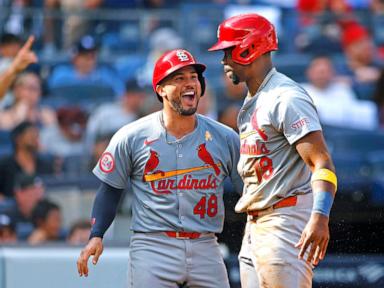 Jordan Walker's 5 hits, Lars Nootbaar's 5 RBIs lead Cardinals to 14-7 win over Yankees