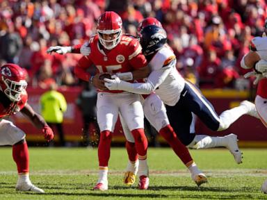 Chiefs block Broncos' potential winner as time expires, hold on for 16-14 win to remain perfect