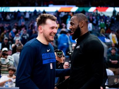 'Strive for greatness' was LeBron's message to Doncic in 2018. And as teammates, that won't change