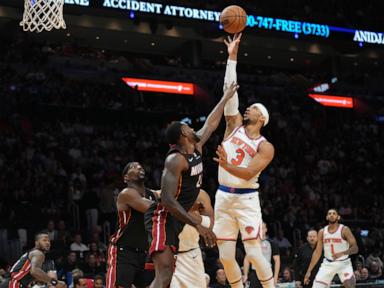 Knicks overcame a 19-point deficit to beat the Heat 116-112 in overtime