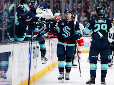 Jarvis stars as the Hurricanes beat the Kraken 4-1 for their 3rd straight win