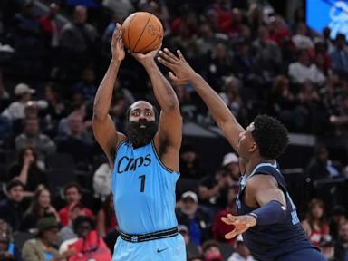 James Harden, Kawhi Leonard lead Clippers over Grizzlies 128-120 for fifth straight win