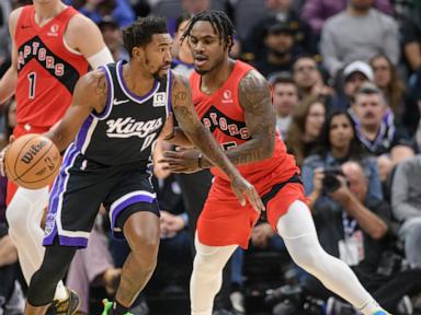 DeMar DeRozan scores 27 points to lead the Kings past the Raptors 122-107