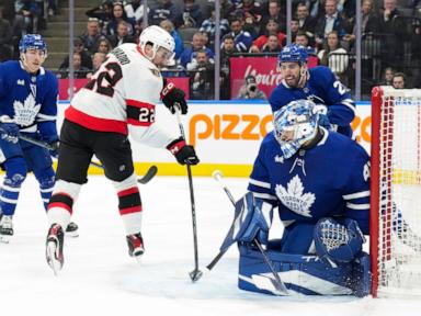 Linus Ullmark shuts the door, Senators smother Maple Leafs 3-0