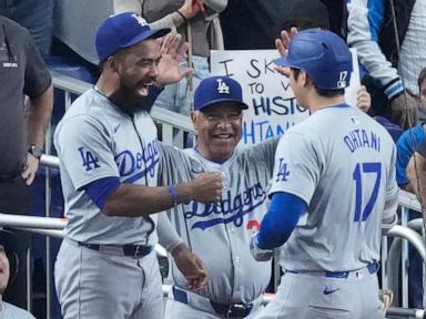 Dodgers clinch 12th straight playoff berth on Shohei Ohtani's historic night