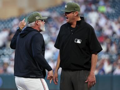 Ashby becomes first 8-game winner, Brewers beat Twins 3-2 with help of interference call