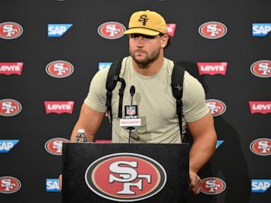 49ers defensive end Nick Bosa gets fined for MAGA hat, AP source says