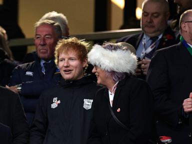 Pop star Ed Sheeran helps favorite soccer team sign player before getting on stage with Taylor Swift