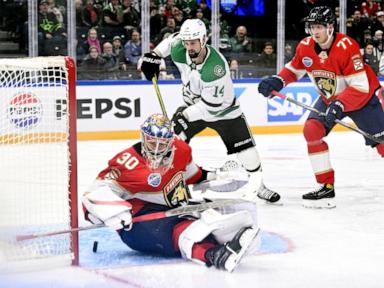 Florida Panthers top Dallas Stars 4-2 and sweep 2-game series in Finland