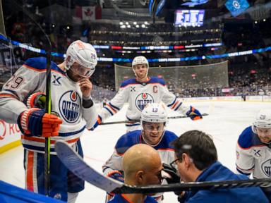 Maple Leafs' Reaves gets 5-game suspension and fine for illegal check to the head of Oilers' Nurse