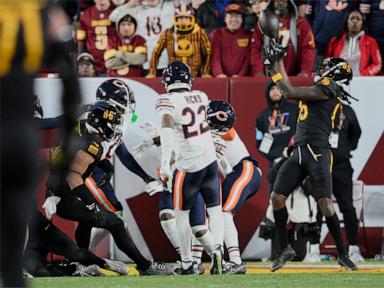 Tyrique Stevenson taunts Commanders fans seconds before Bears lose on Hail Mary touchdown