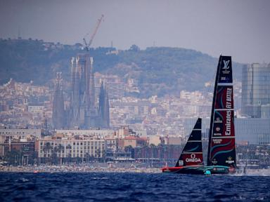 Alinghi fails to make race start because of mainsail issue in America's Cup