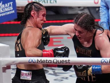 Katie Taylor beats Amanda Serrano again in another slugfest with a disputed decision