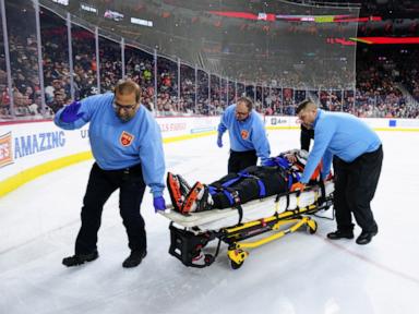 NHL referee Mitch Dunning is home and expects to make a full recovery, league says