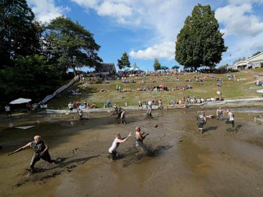 PHOTO COLLECTION: Mud Bowl Football